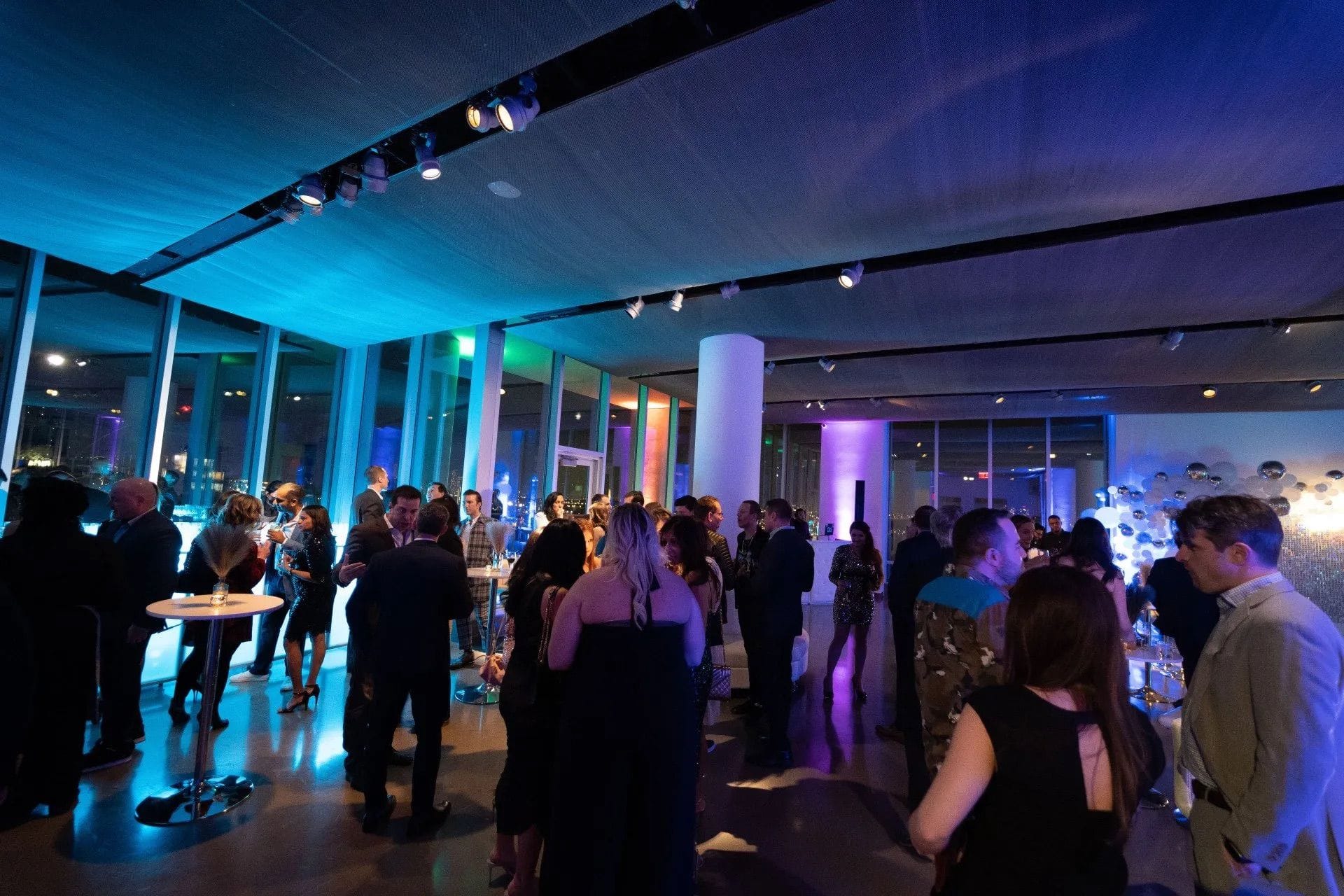 A modern skyline party space: Glasshouse Chelsea1