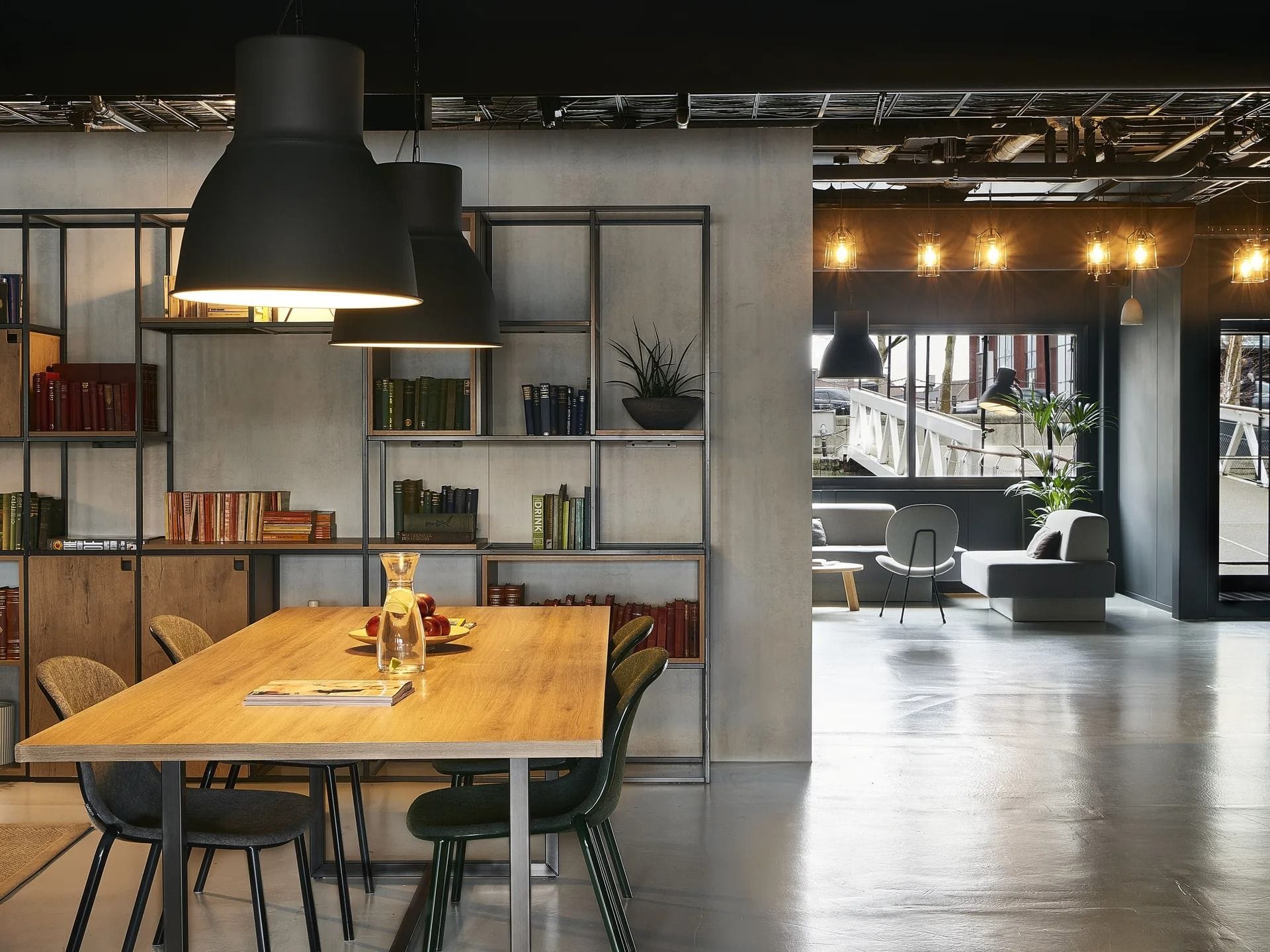 the good hotel the globe and the living room london meeting room with a view