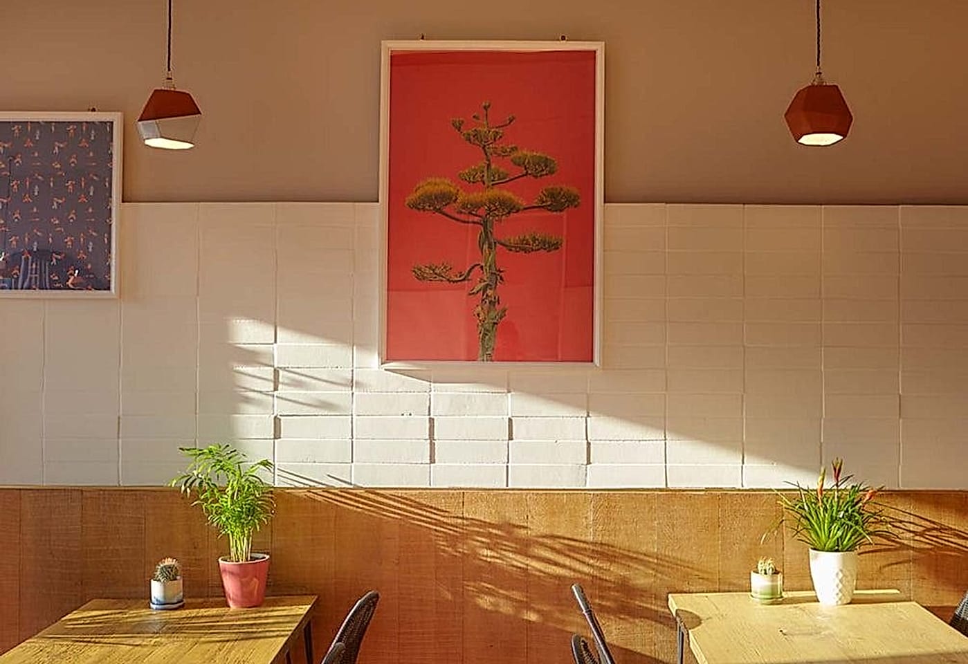 interior of hacha in dalston in london