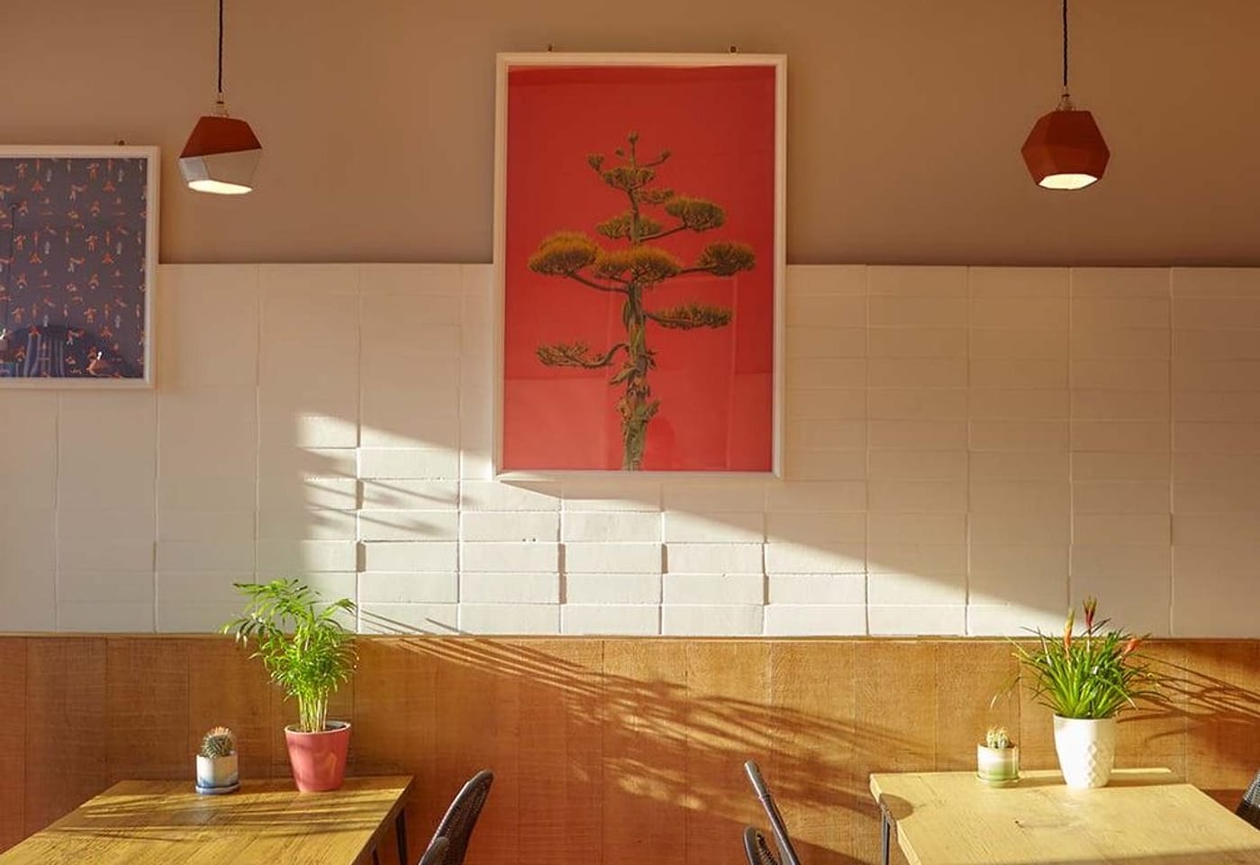 interior of hacha in dalston in london