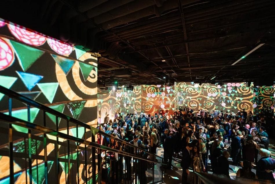 hall des lumieres wall street corporate office company party event space new york city nyc