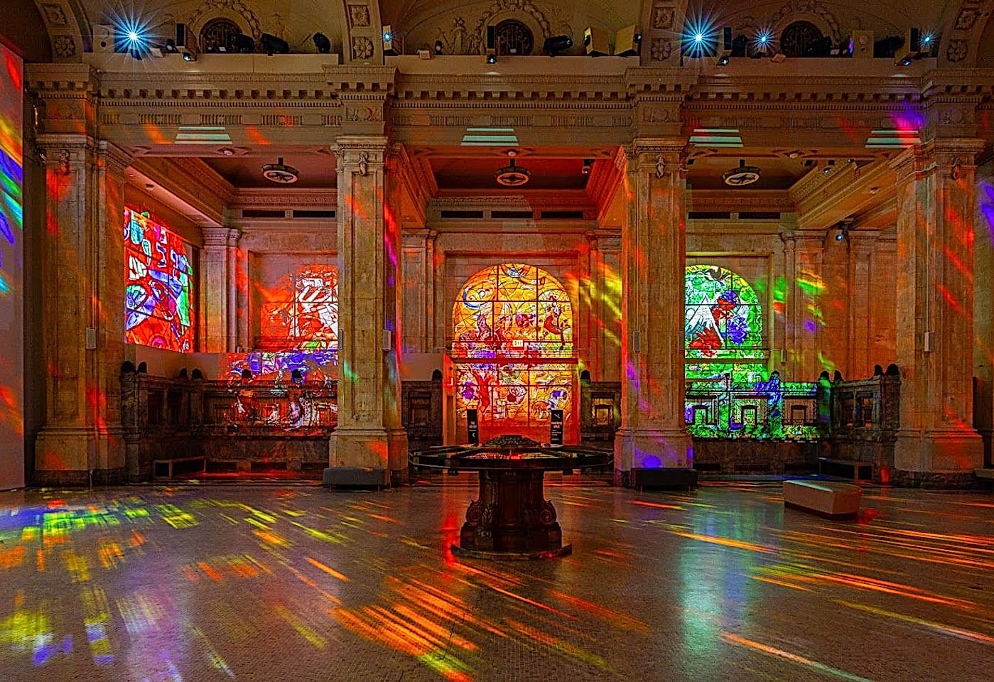 hall des lumieres wall street corporate office company party event space new york city nyc