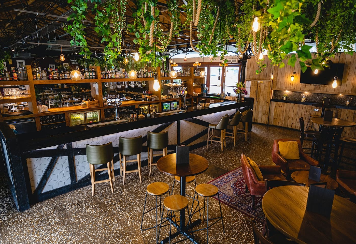 interior of harbour house bristol private dining