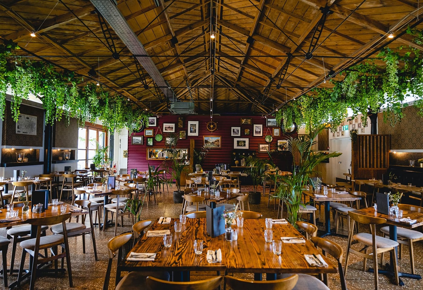 interior of harbour house bristol private dining