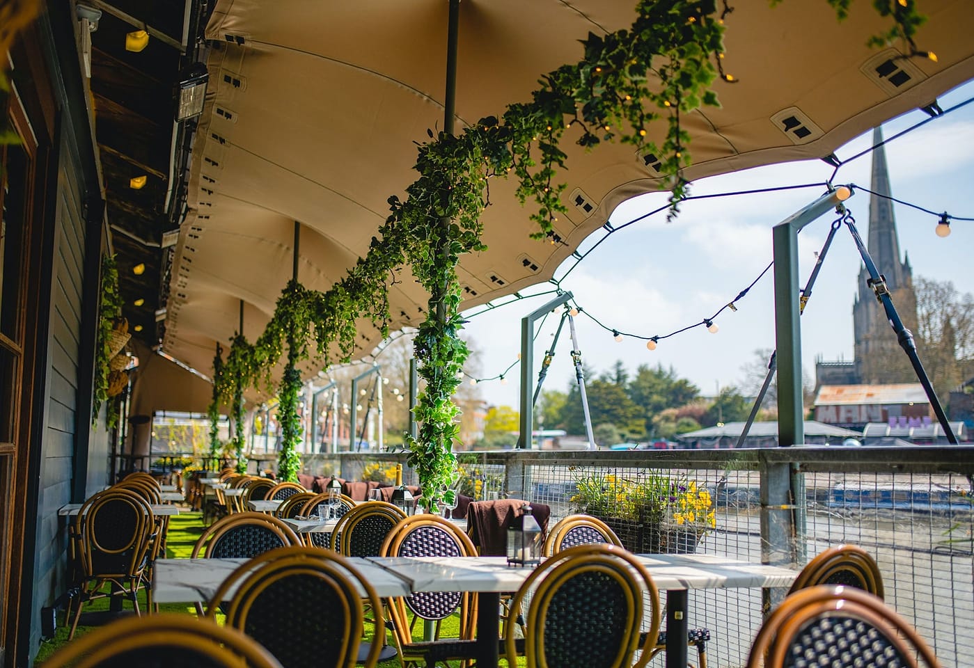 terrace of harbour house bristol private dining