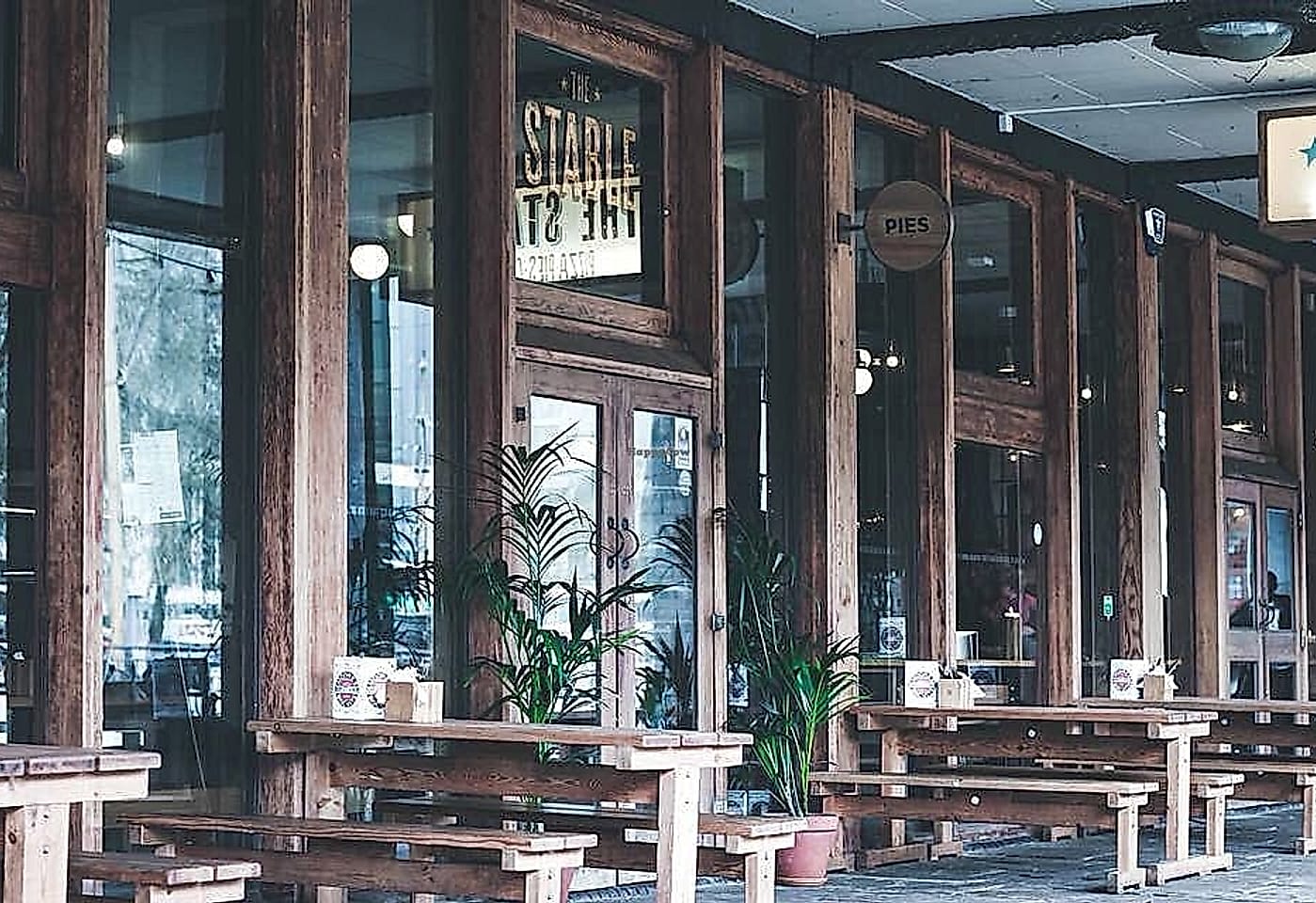 The Bristol Stable outdoor bar