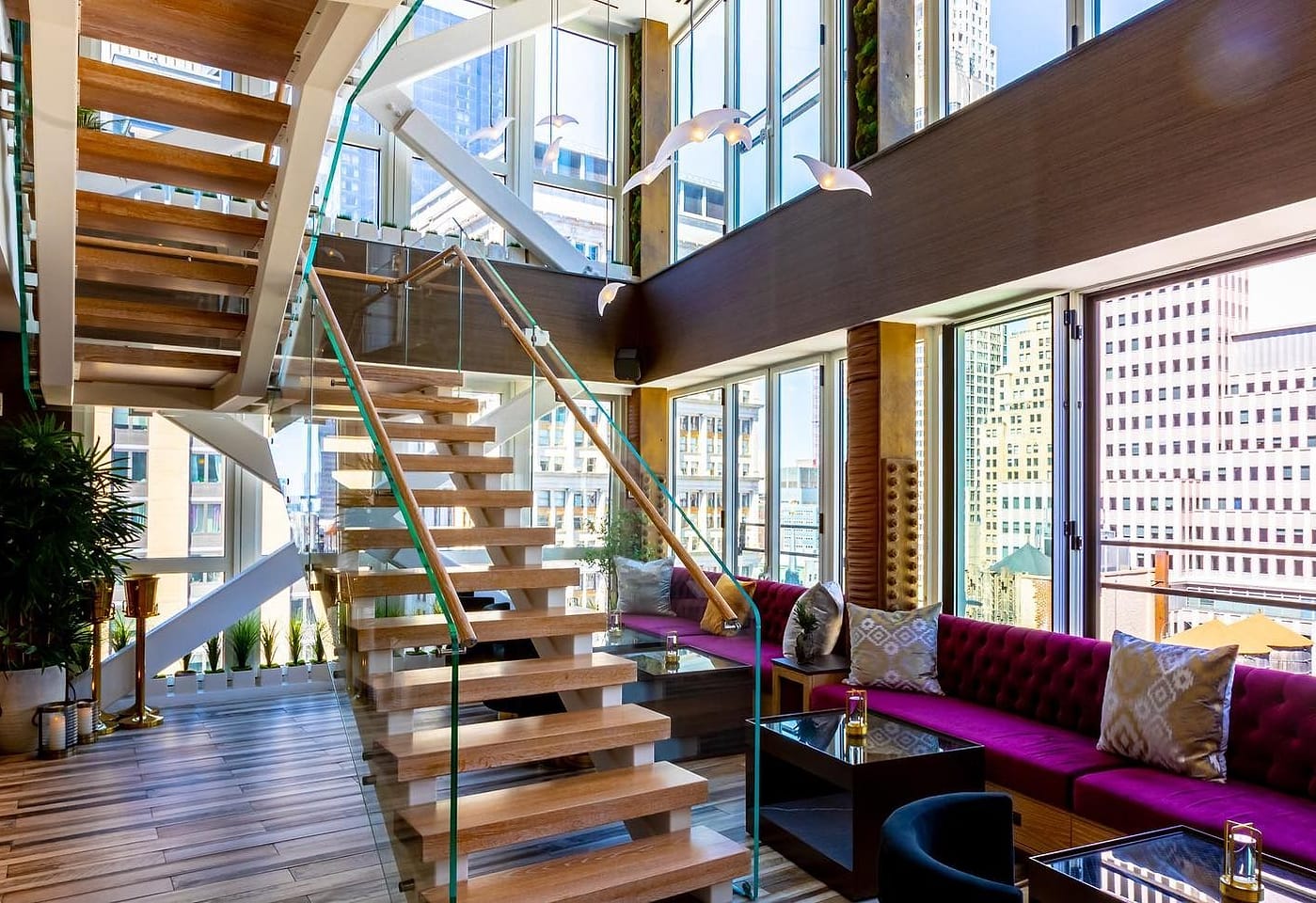 hide rooftop financial district party venues NYC