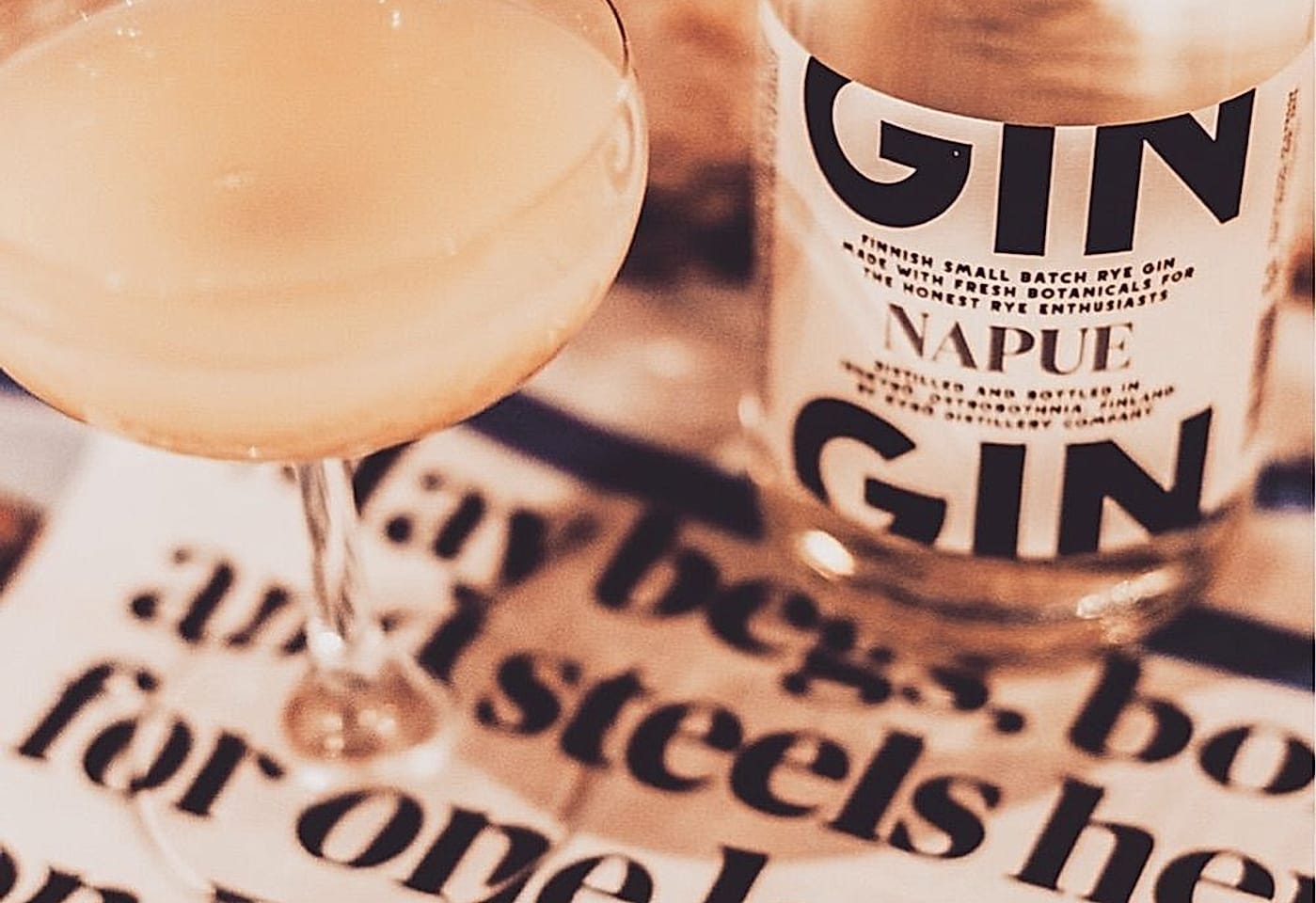 cocktail at home bar in old street in london