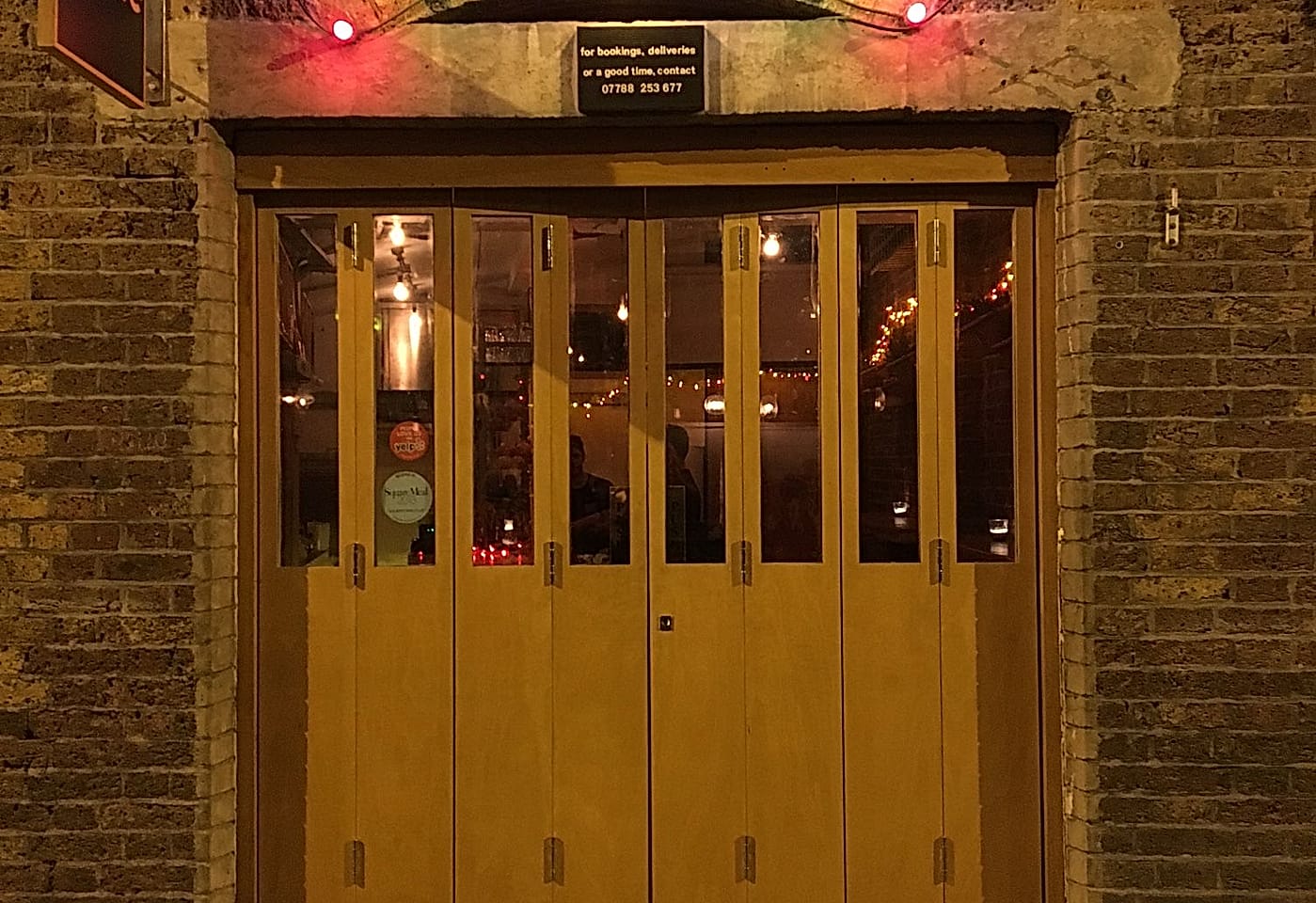 exterior of home bar in old street in london