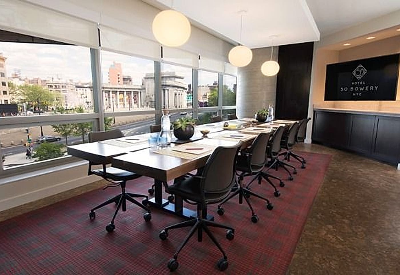 hotel 50 bowery lower manhattan meeting rooms NYC
