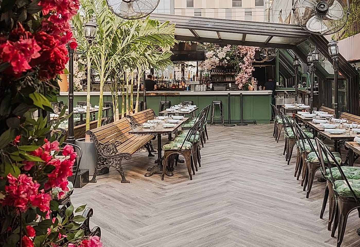 hotel chantelle lower east side outdoor bars NYC