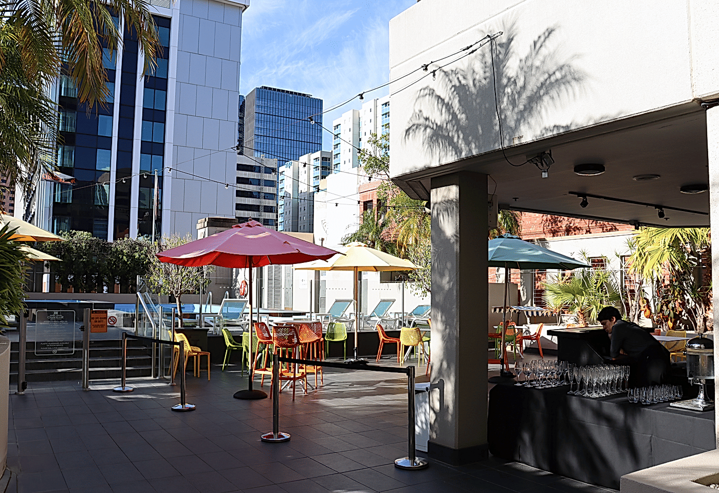 Hotel Grand Chancellor Adelaide | Poolside | Venue Hire Adelaide | 3