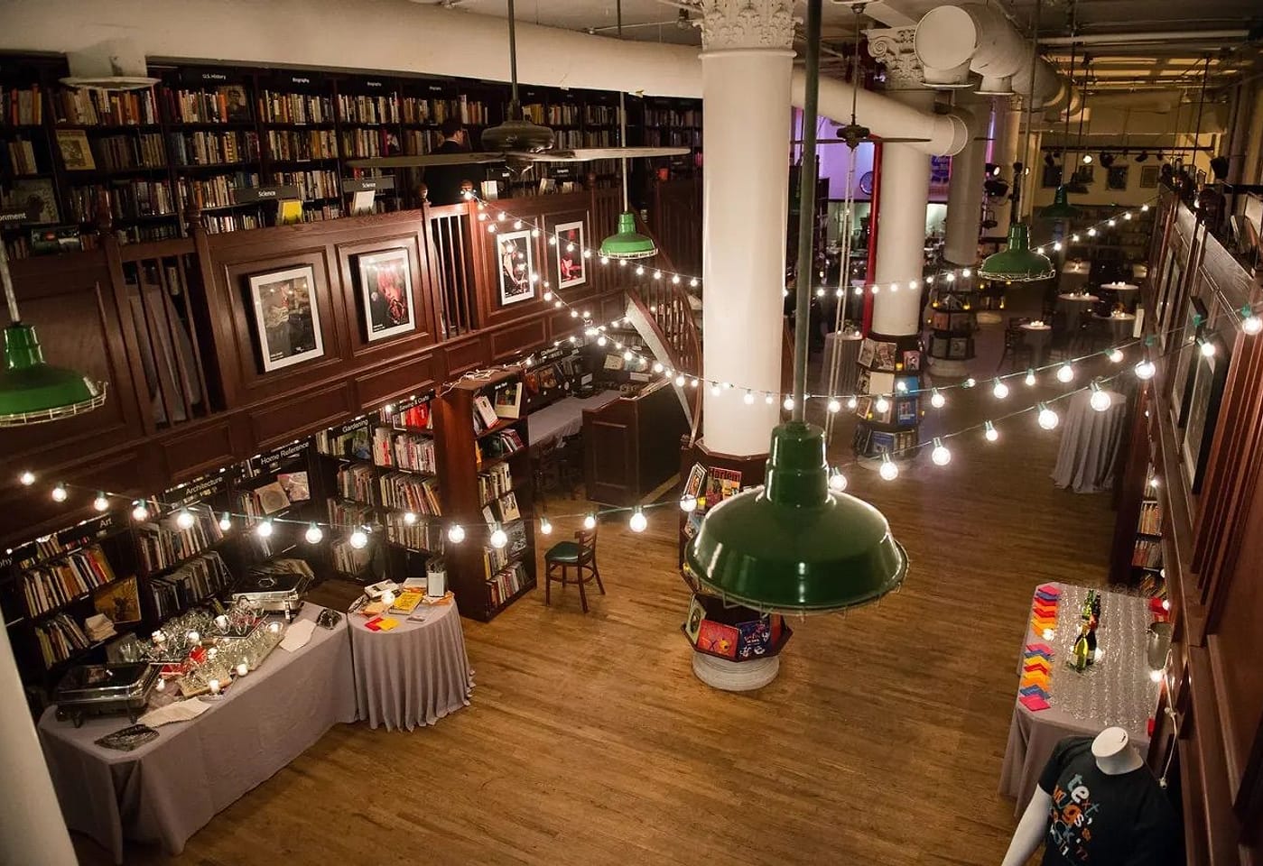 This small wedding venue is one for the books: Housing Works Bookstore1