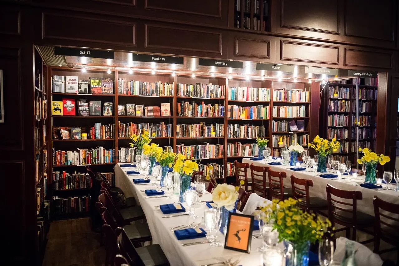 This small wedding venue is one for the books: Housing Works Bookstore image 3