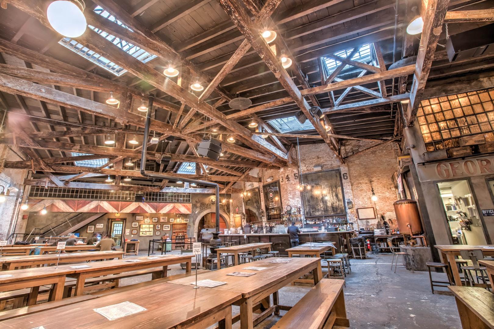 houston hall beer garden lower manhattan nyc