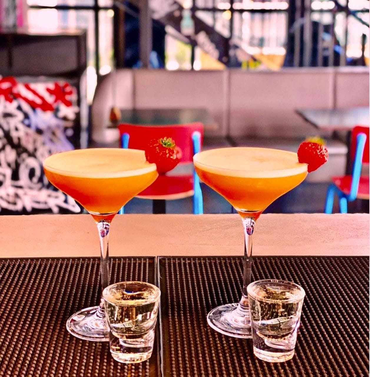 cocktails at hucksters paddington cocktail bar london