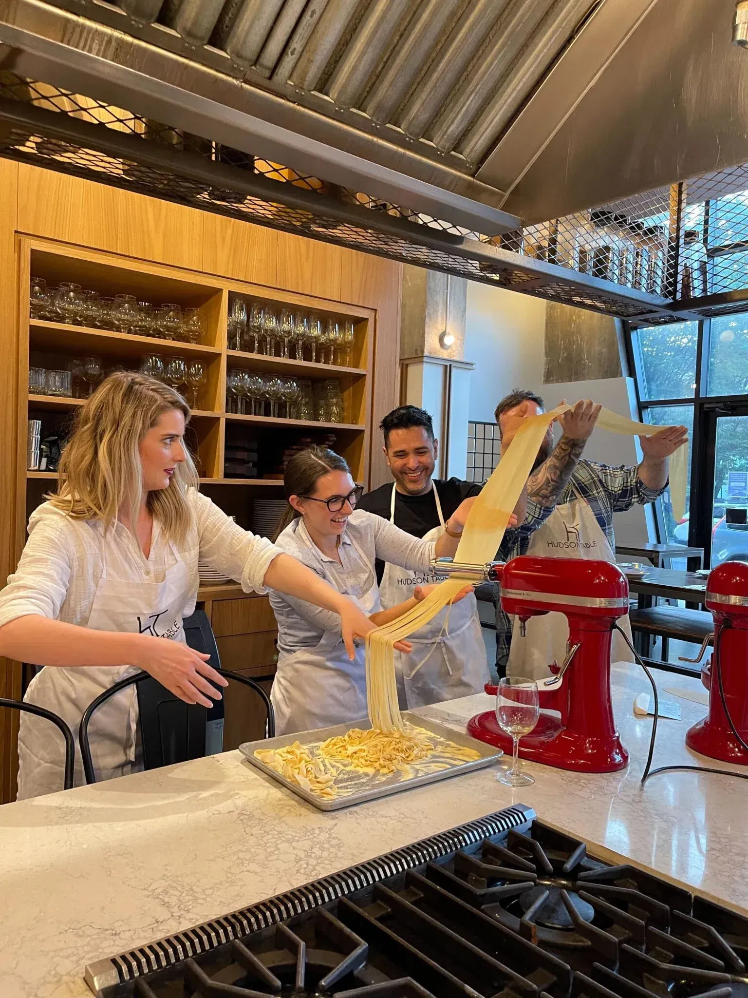 hudson table brooklyn team building activities NYC