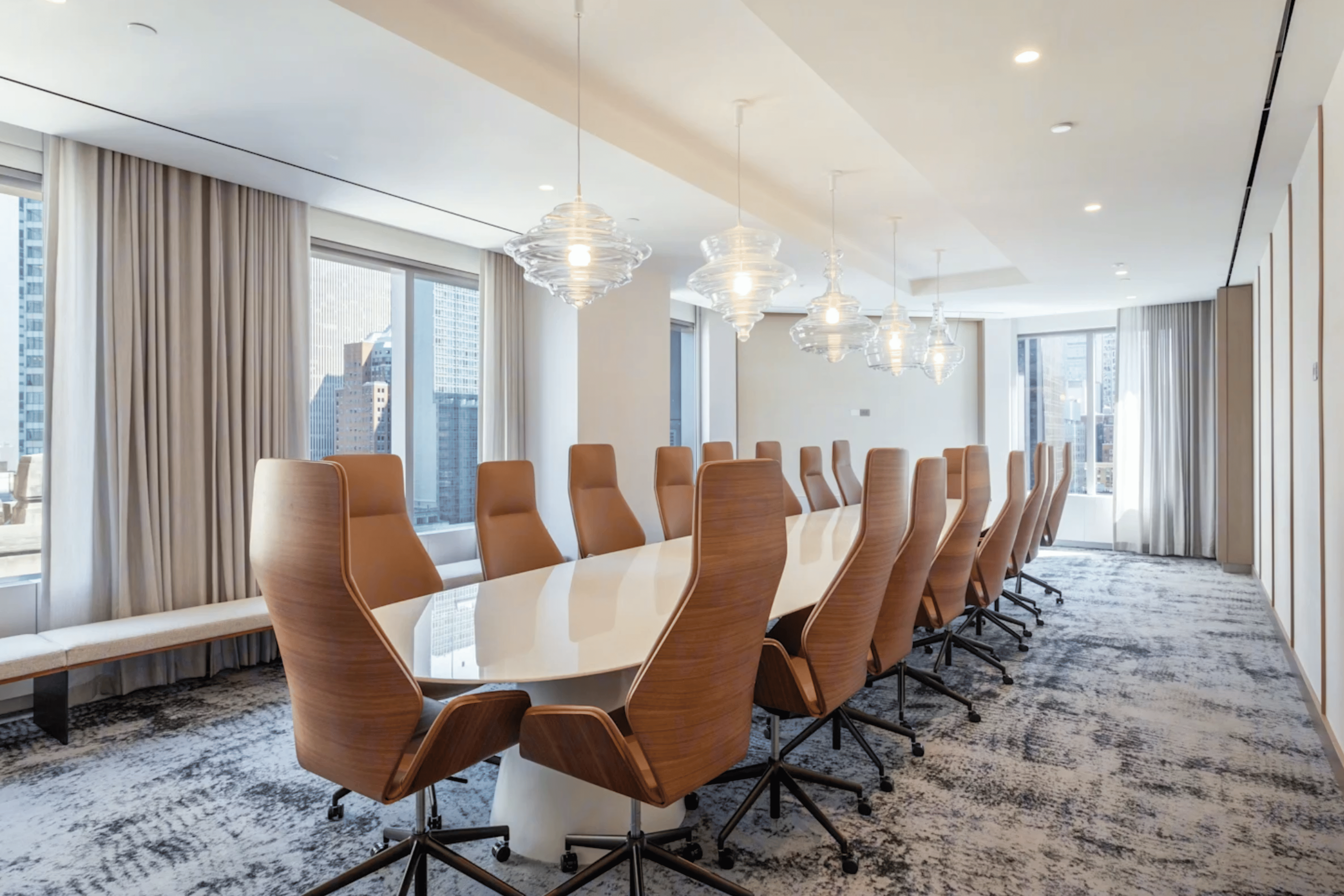 An elegant, minimalist event venue in a maximalist area: 3 Times Square  image 2