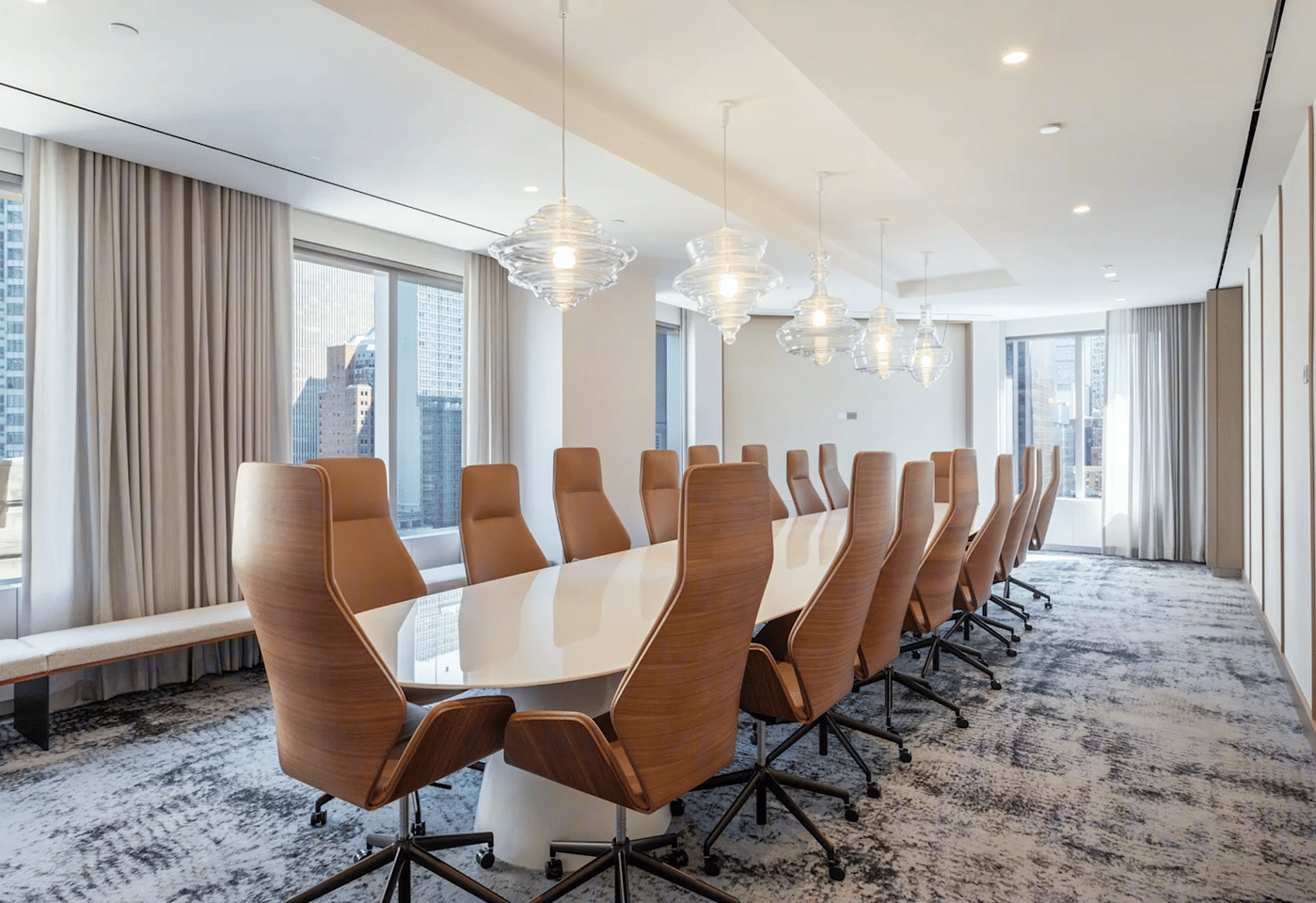 An elegant, minimalist event venue in a maximalist area: 3 Times Square image 2