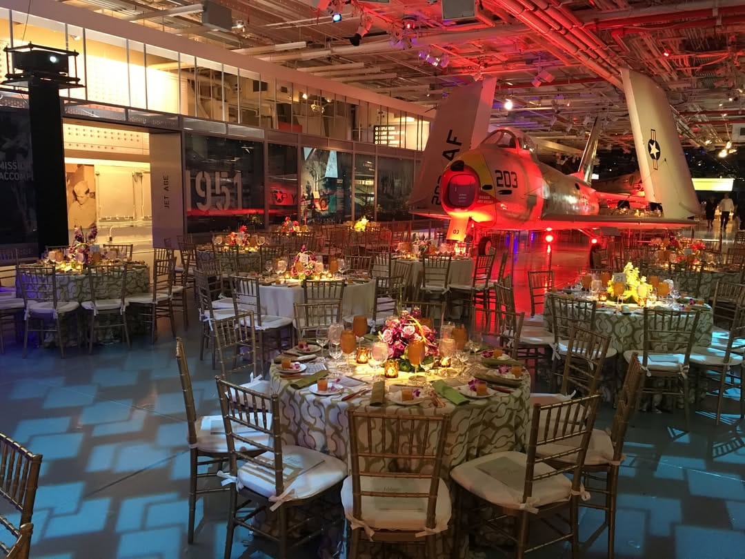 For unique events that soar above expectations: Intrepid Museum 1