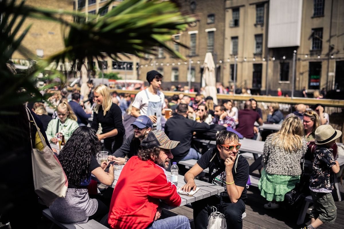 A Shoreditch beer garden that has it all: JuJu's Bar & Stage image 2