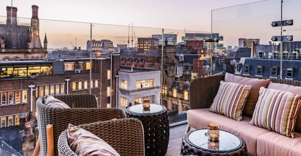 king street townhouse rooftop terrace manchester