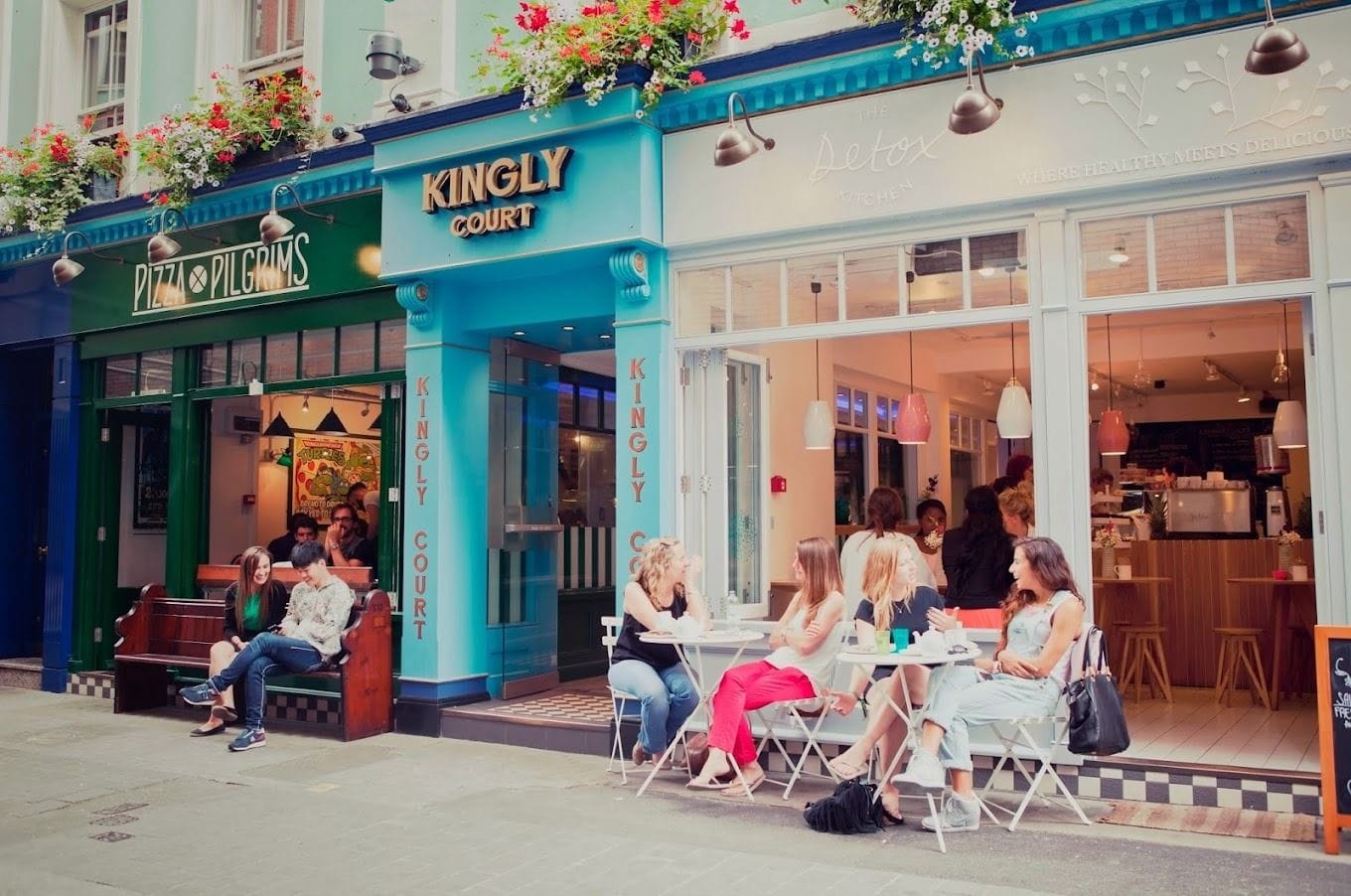 kingly court soho beer gardens