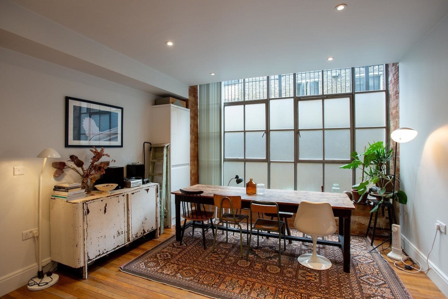 the kitchen meeting room at chocolate studios in hackney london