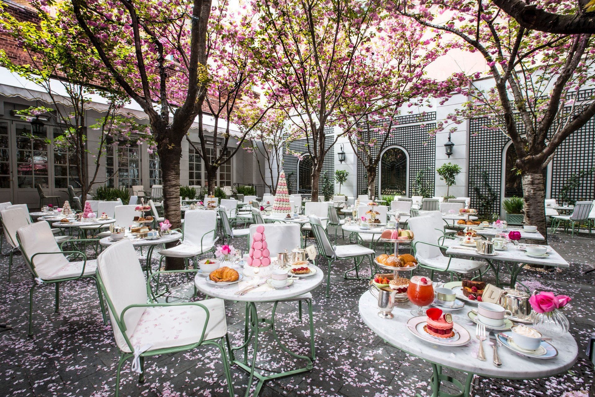A French garden party in SoHo: Ladurée1