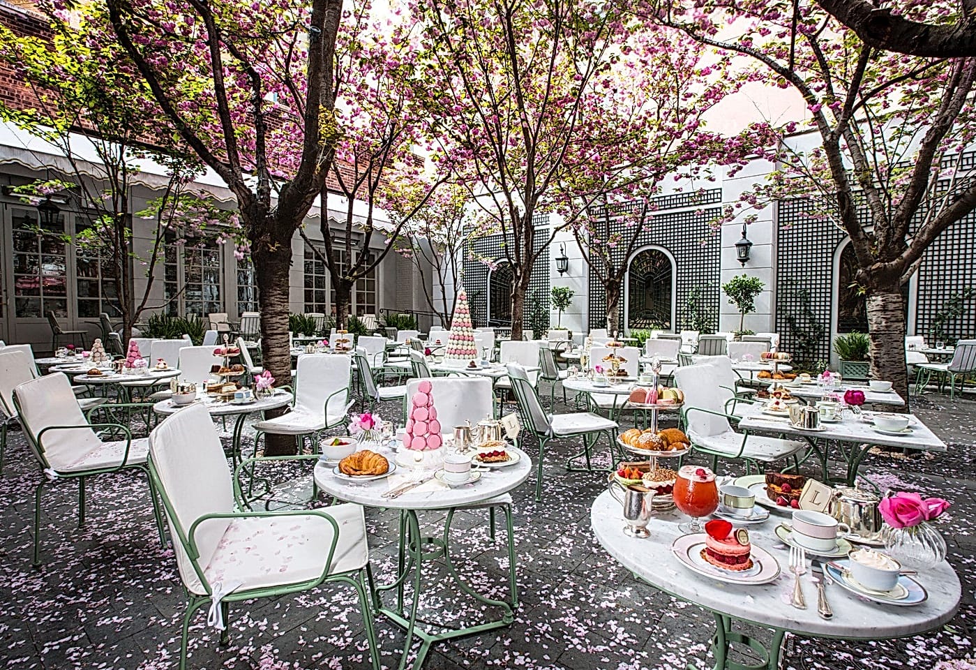 A French garden party in SoHo: Ladurée1