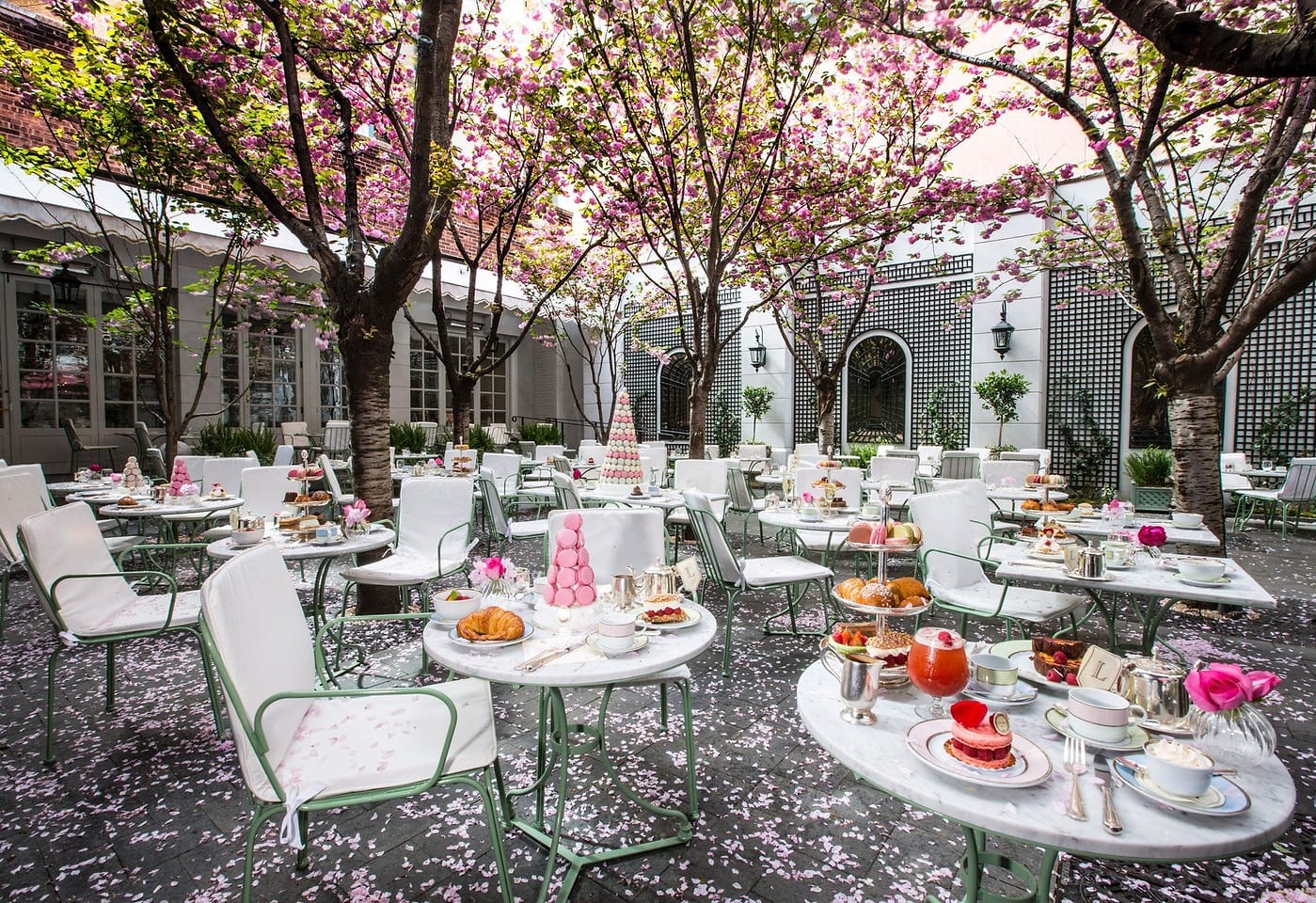 A French garden party in SoHo: Ladurée1