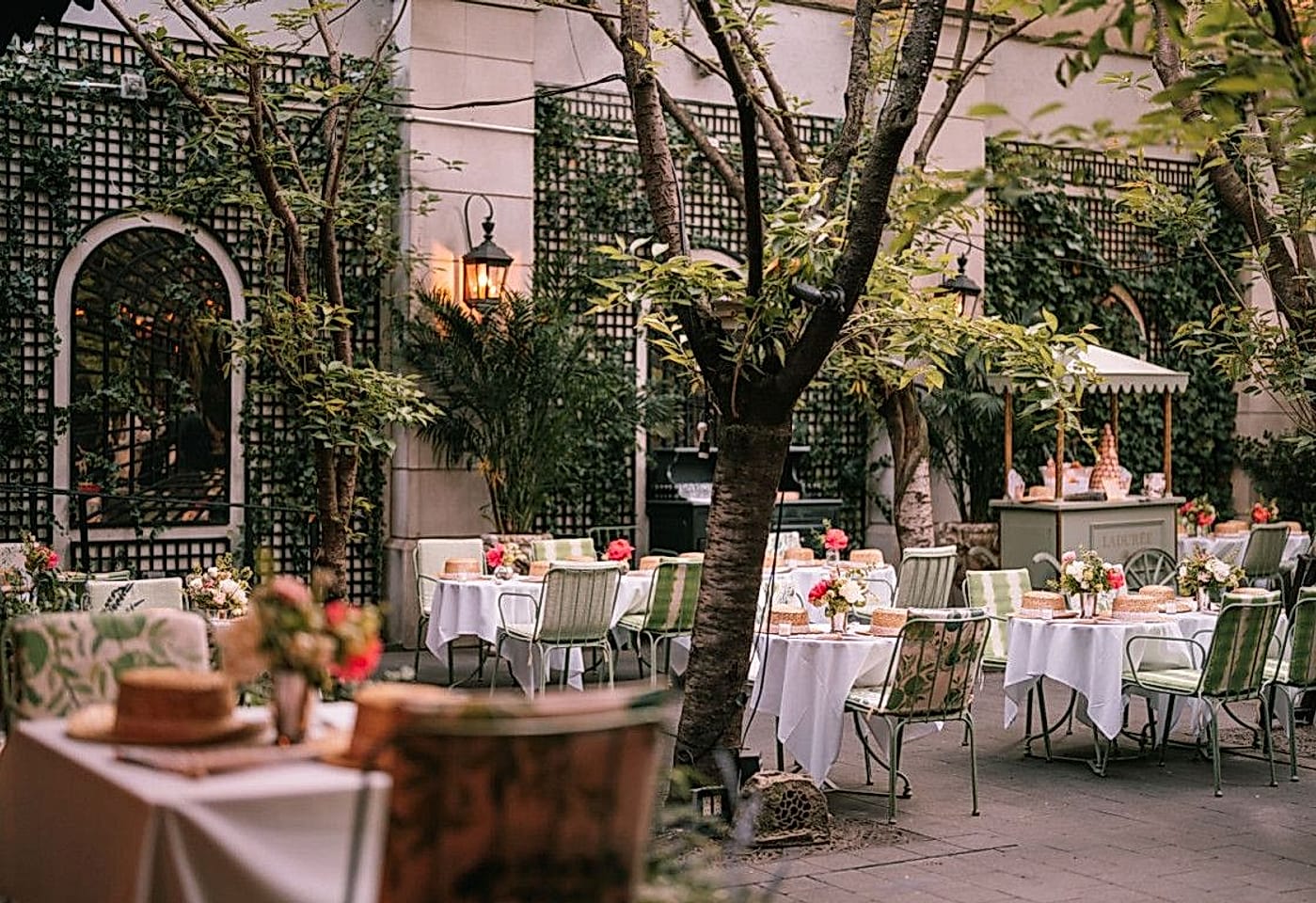 Transport your guests to a Parisian paradise: Ladurée SoHo 1