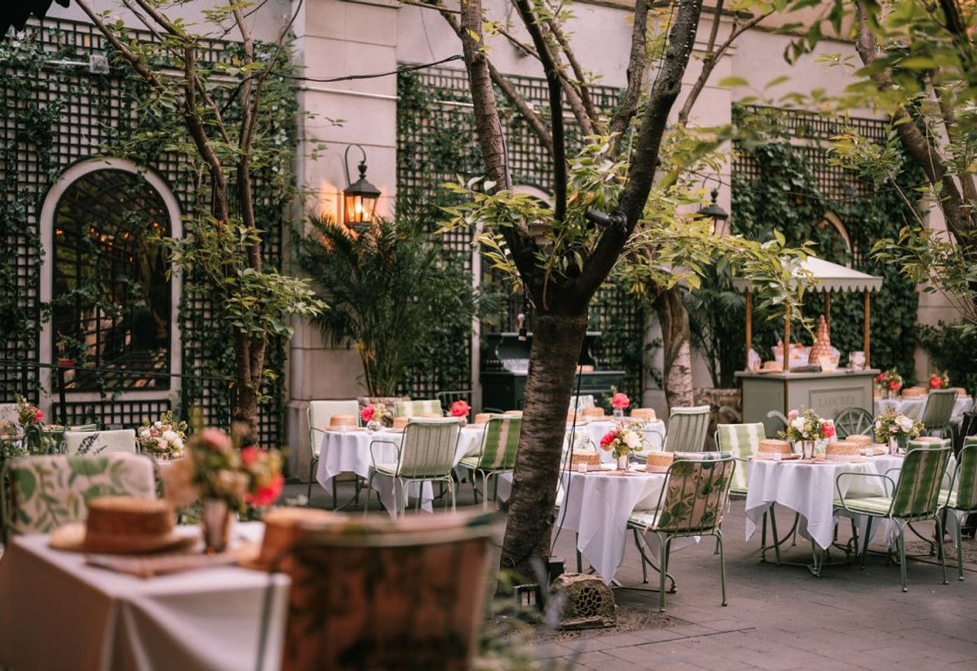 Transport your guests to a Parisian paradise: Ladurée SoHo 1