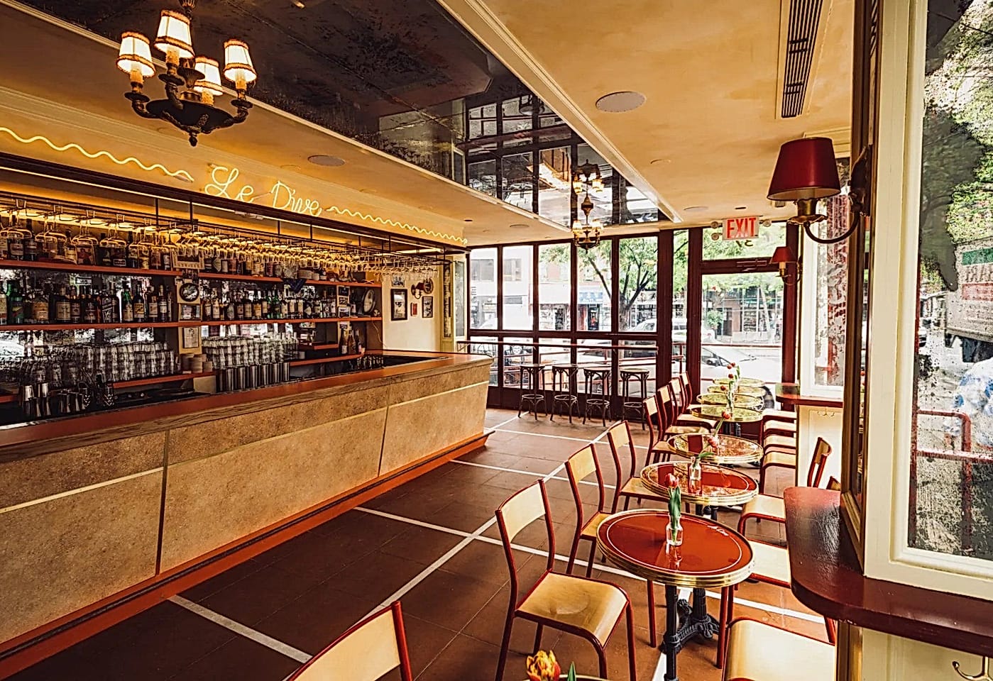 le dive lower east side wine bars event space nyc