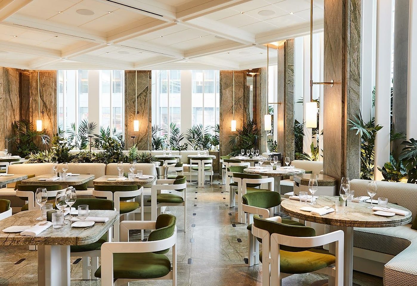 For an intimate corporate cocktail hour: Le Jardinier New York1