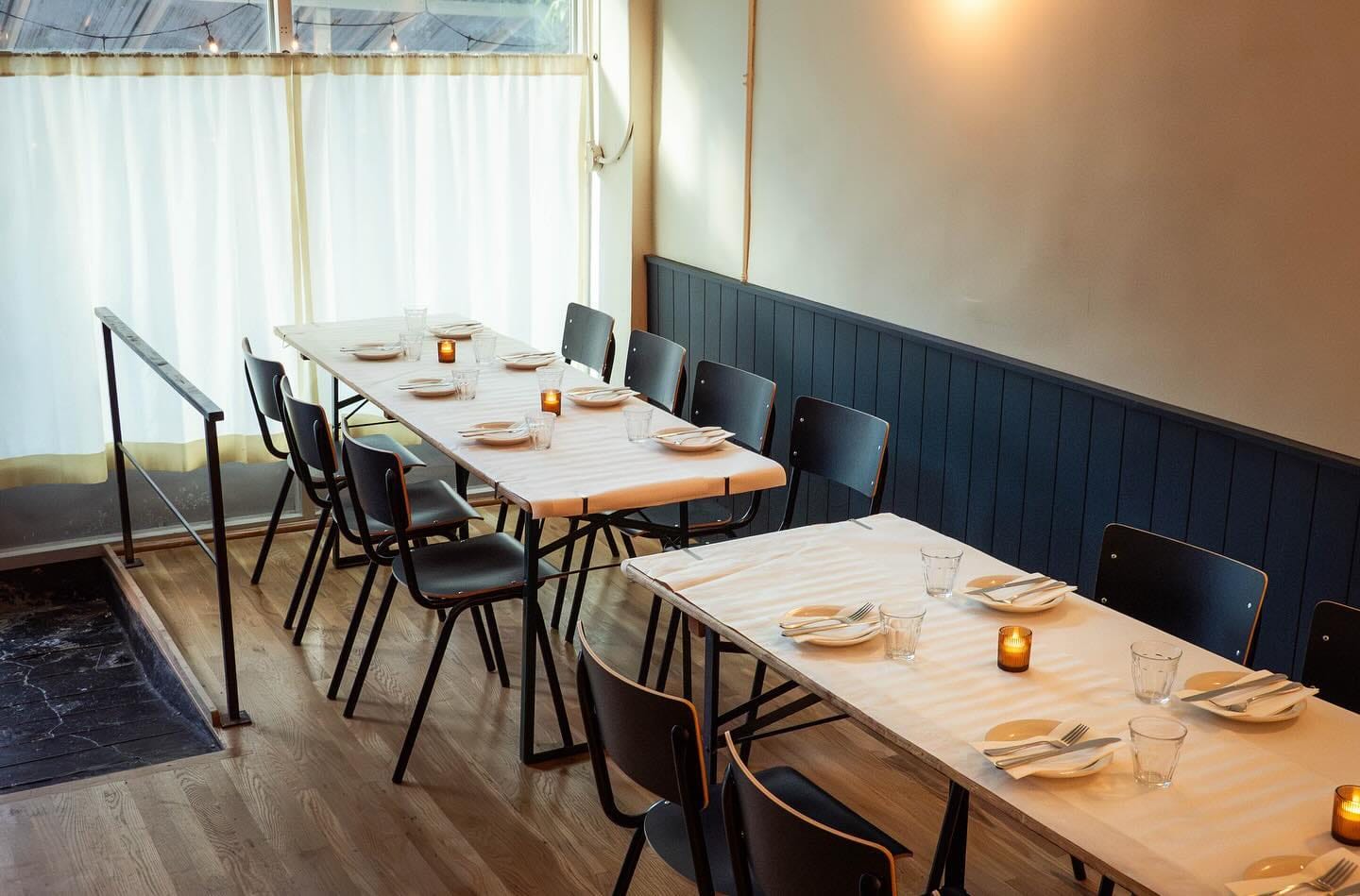 A cozy Italian restaurant for private dining in Williamsburg: Leo1