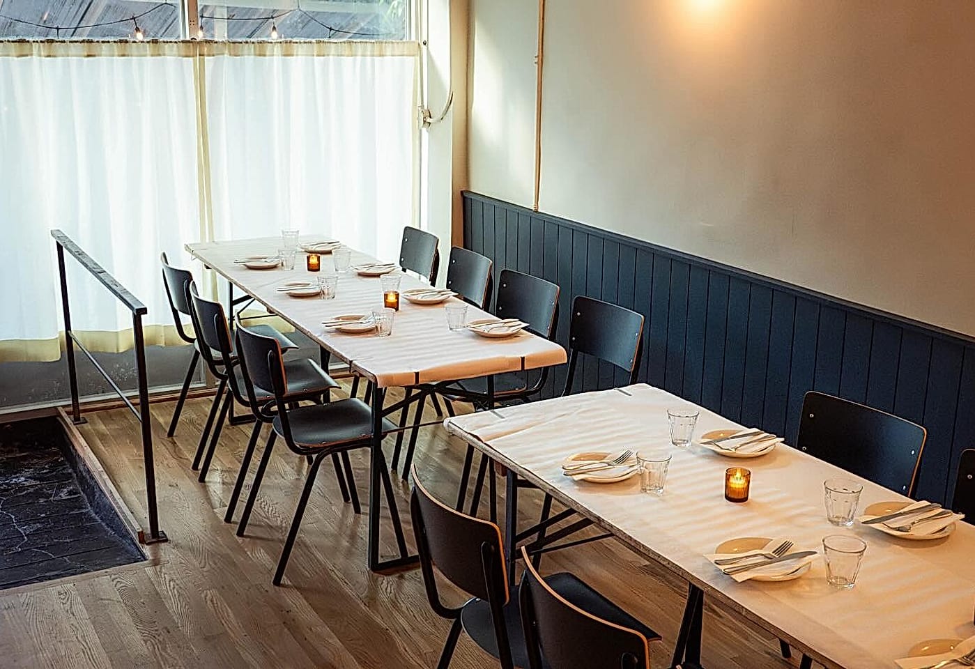 A cozy Italian restaurant for private dining in Williamsburg: Leo1