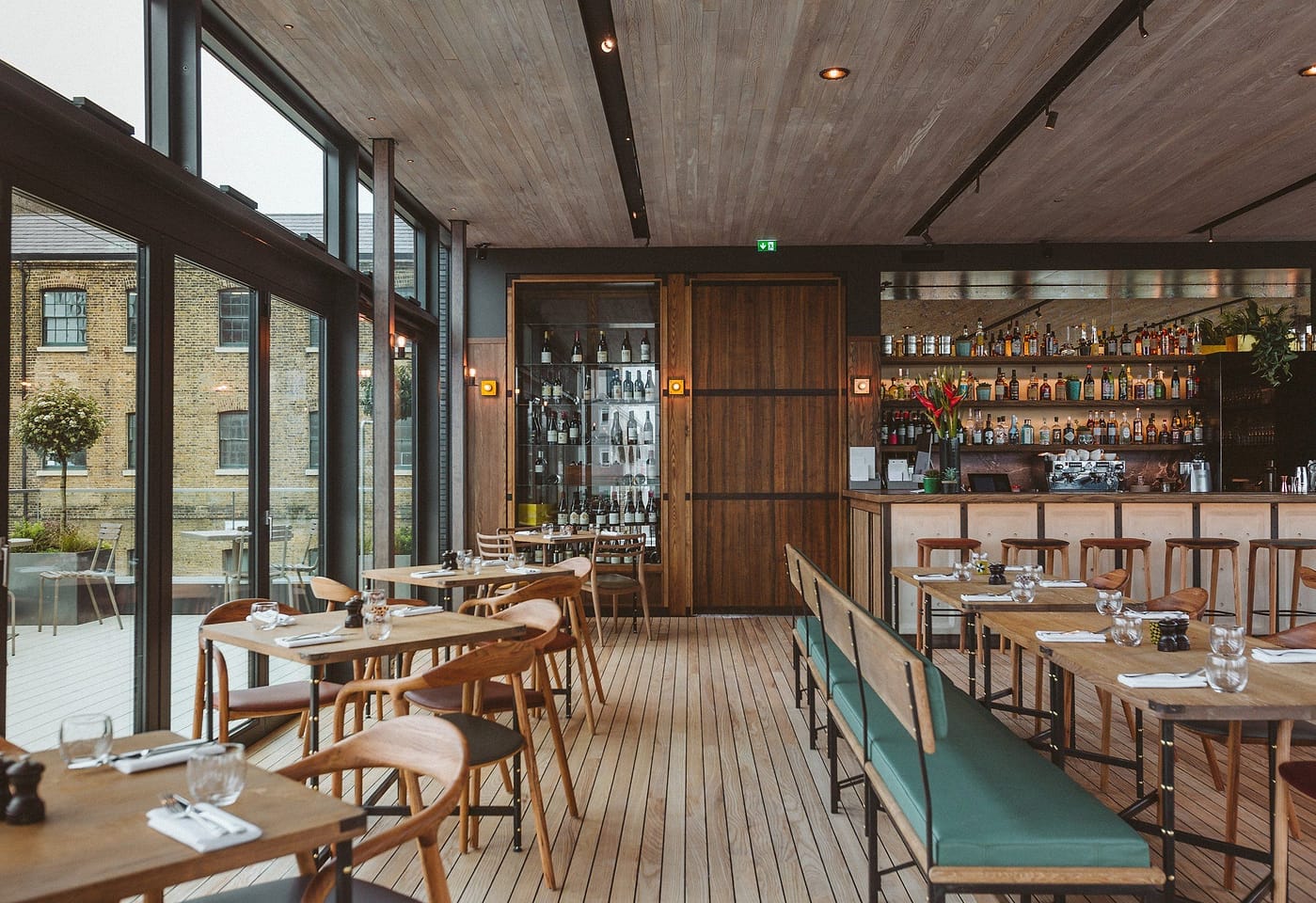 interior of the lighterman in kings cross london