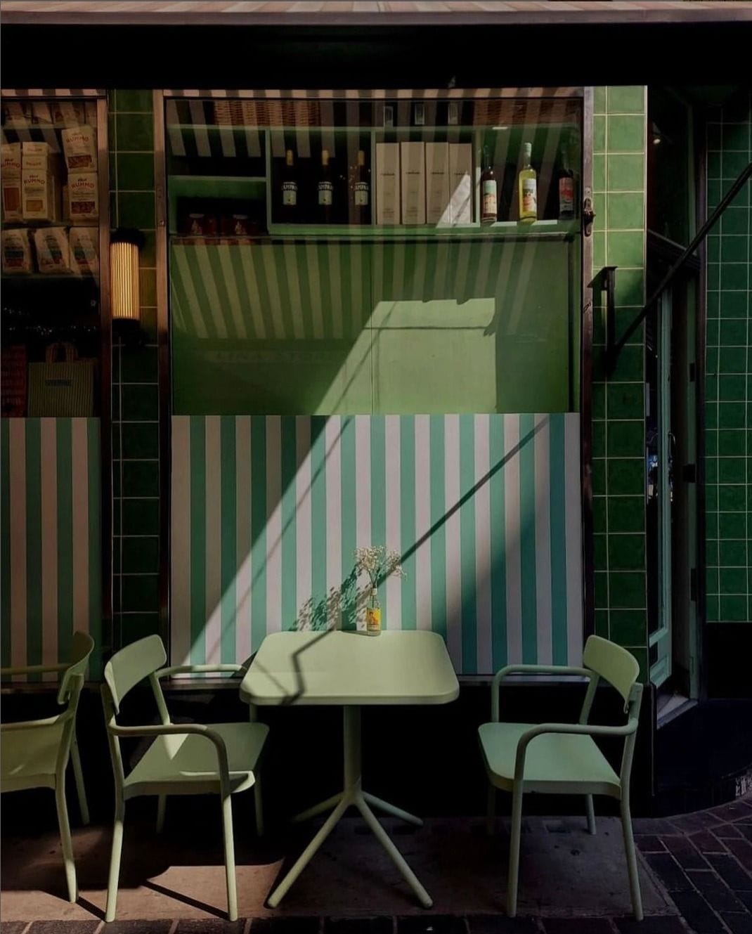 interior of lina stores bar lina kings cross cocktail bar london