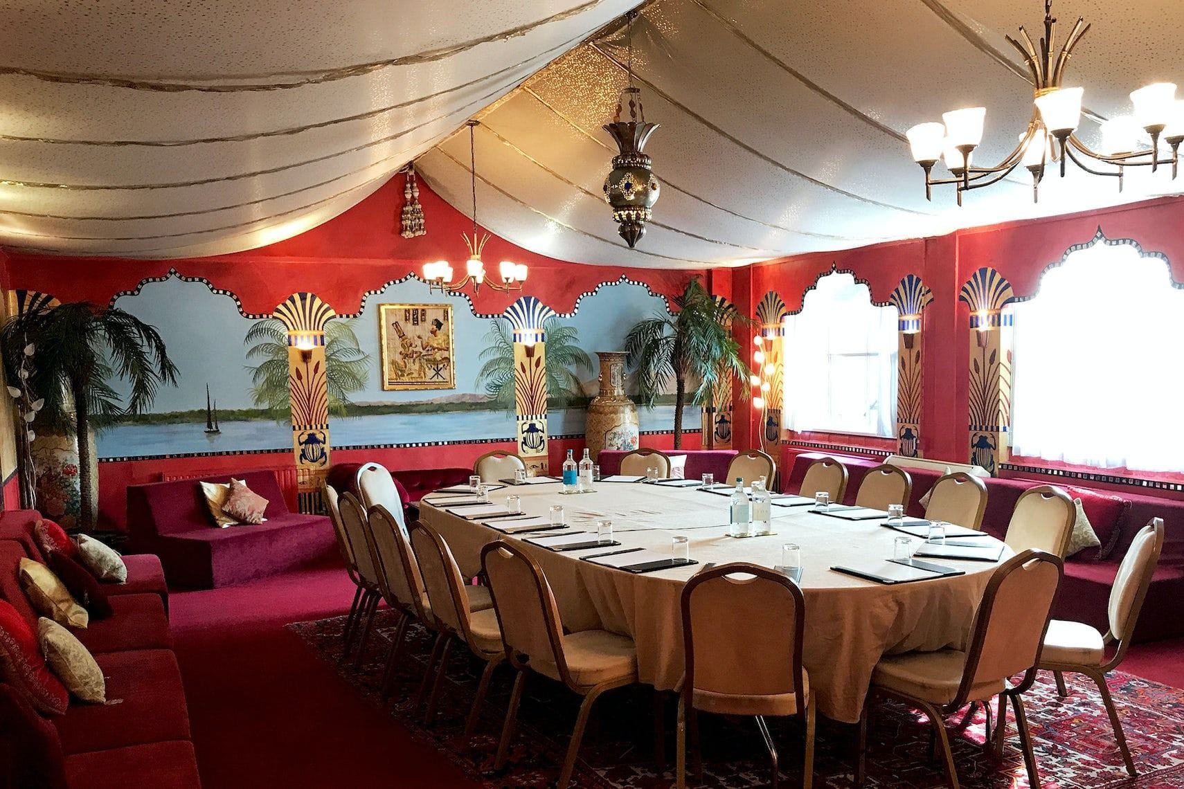 egyptian room london art house unique london meeting room