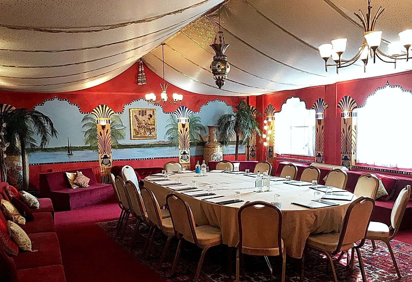 egyptian room london art house unique london meeting room