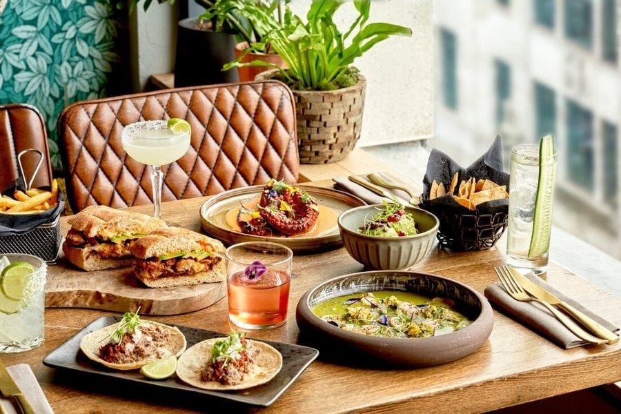 A glowing rooftop private dining room in the West End: Madera at Treehouse London image 2