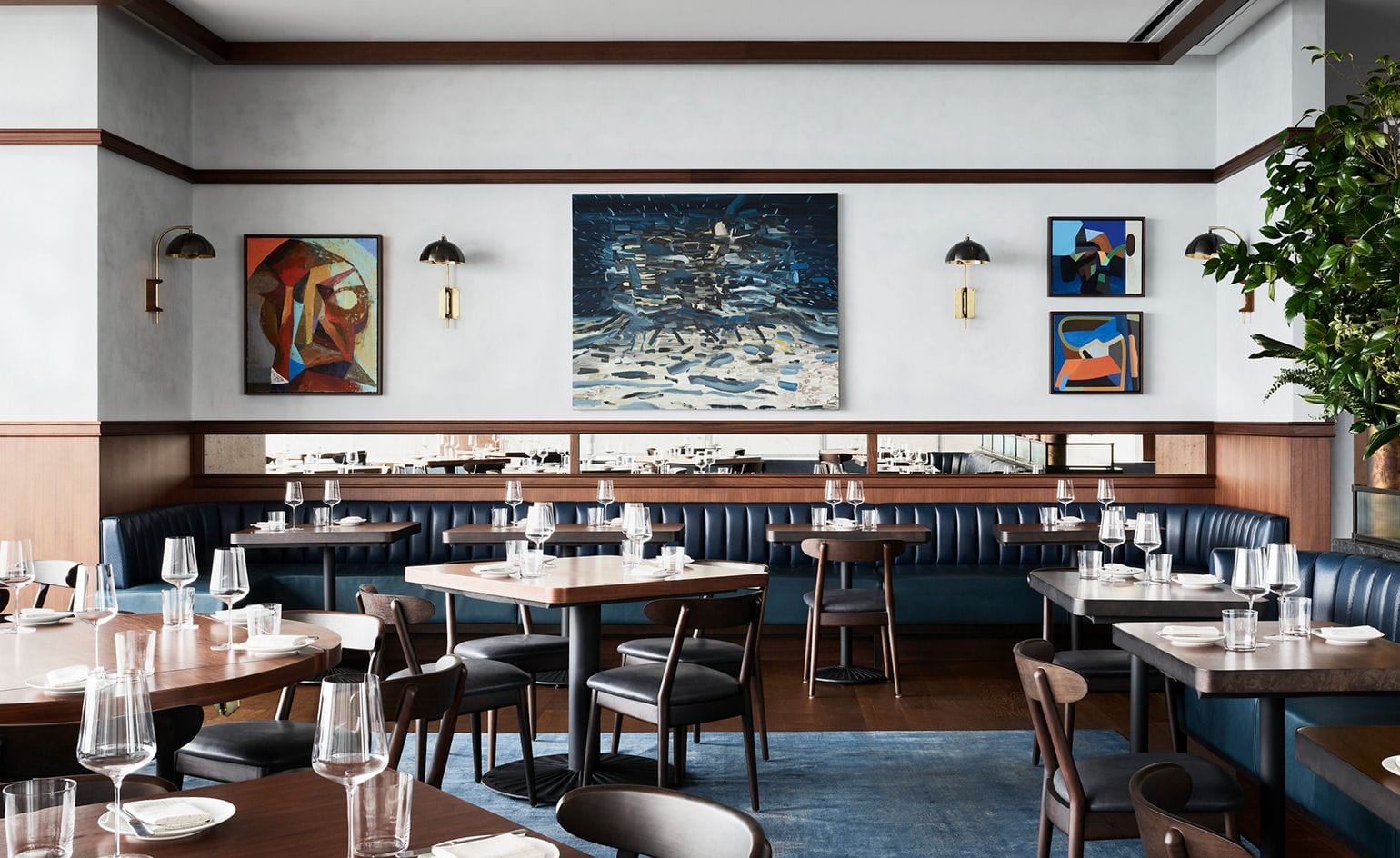 Dinner in the sky at a classic NYC venue: Manhatta 1