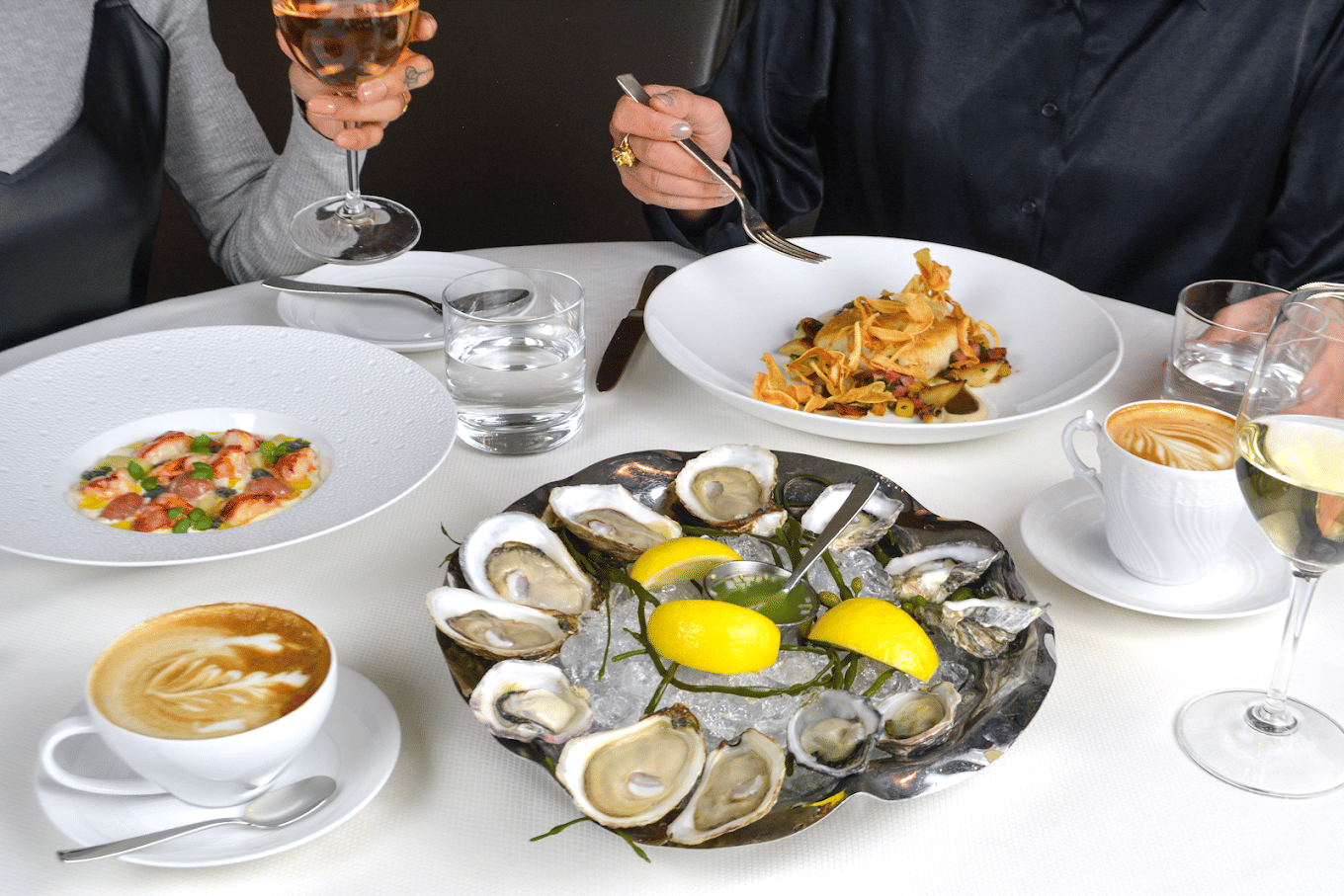 marea business dinner new york city work meal company office private event nyc