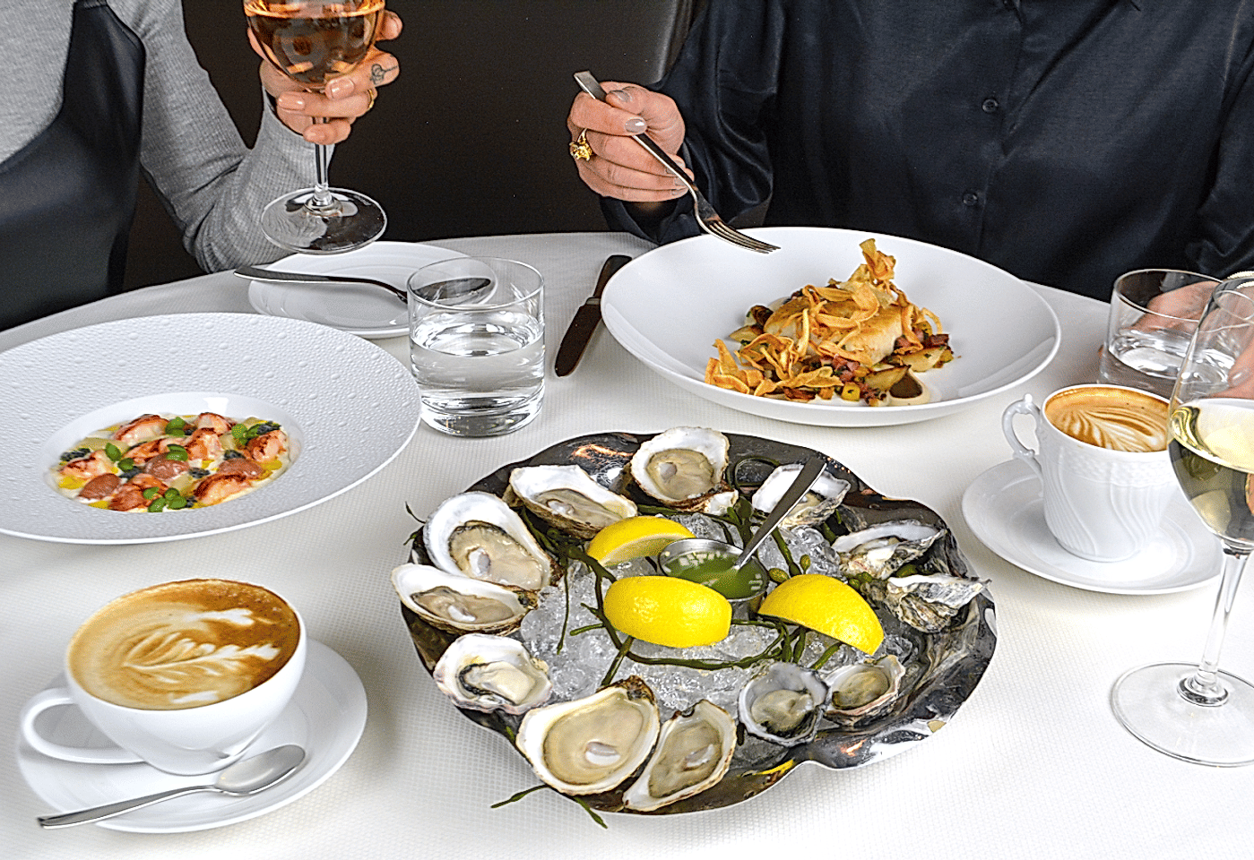 marea business dinner new york city work meal company office private event nyc