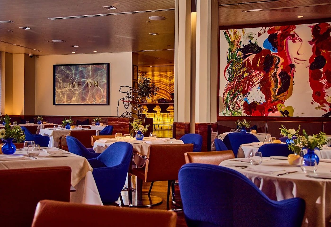 marea business dinner new york city work meal company office private event nyc