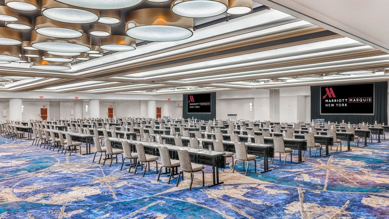 mariott marquis new york conference spaces midtown nyc