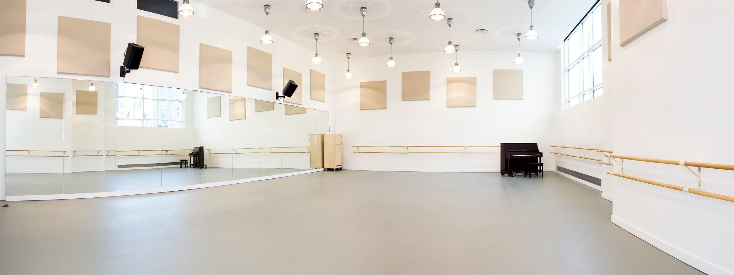 An authentic, large dance studio in Downtown Brooklyn: Mark Morris Dance Group 1