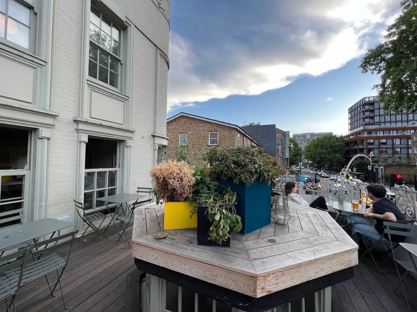 Classic British fare and cocktails at a Victorian pub with rooftop seating: The Marksman1