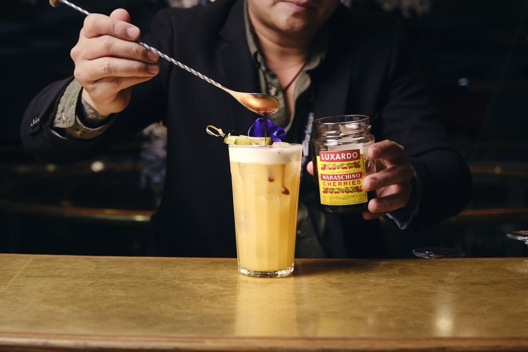 cocktail at barbican martini bar barbican bar london